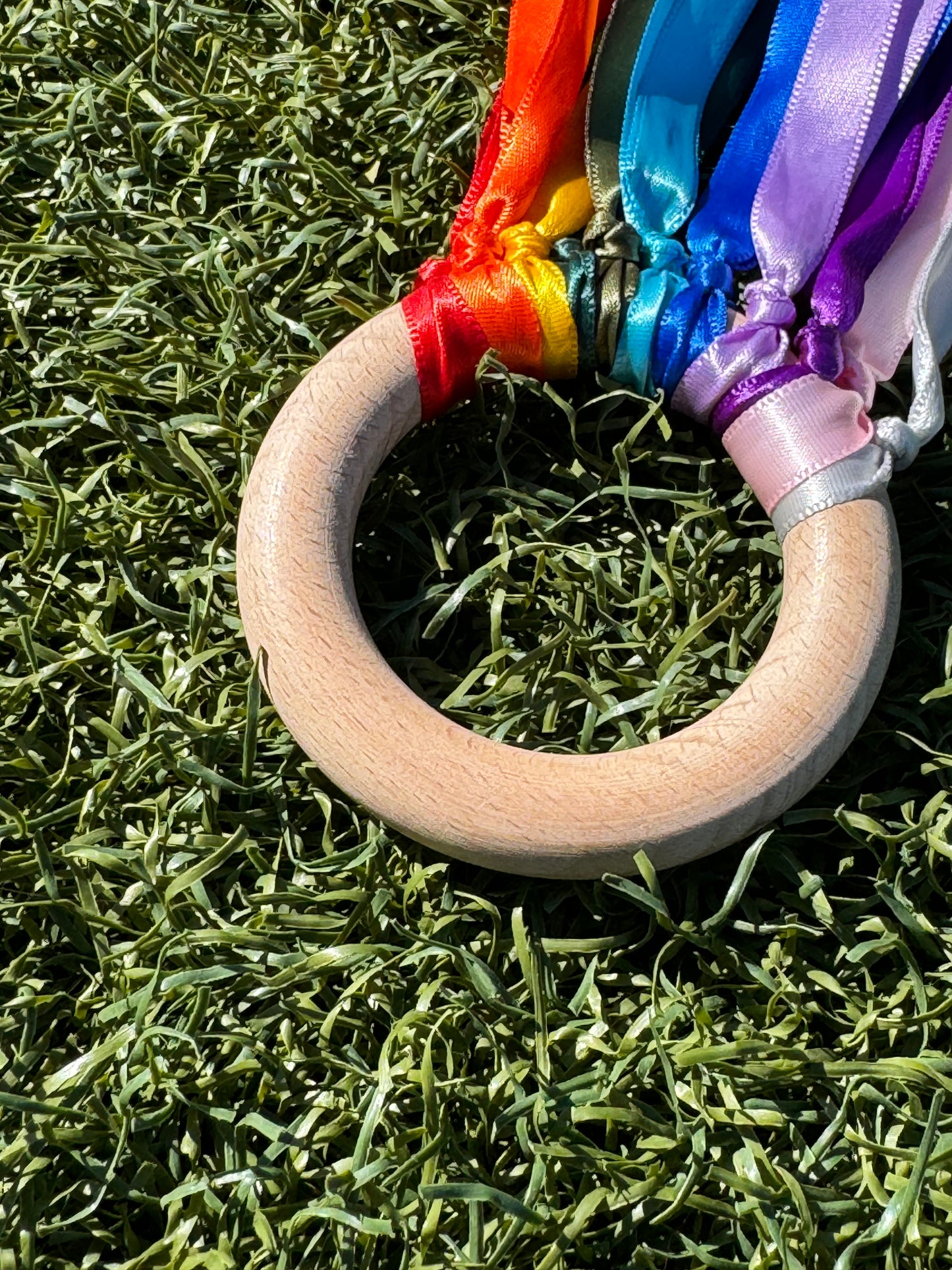 Rainbow Wooden Ring