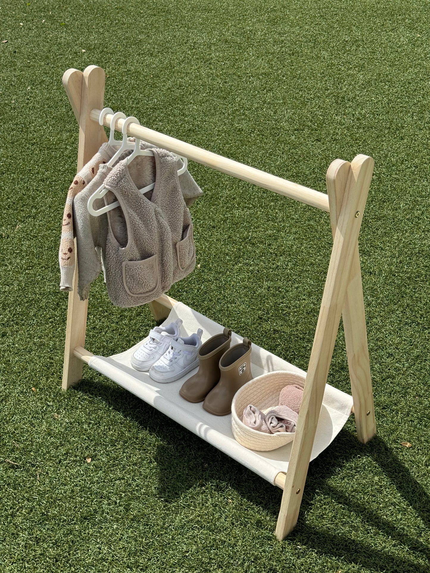 Toddler Wardrobe Rack